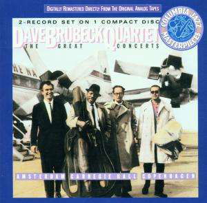 The Great Concerts - Dave Brubeck Quartet - Muzyka - SONY MUSIC - 5099746240325 - 
