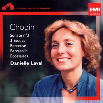 Cover for CHOPIN\danielle laval · SONATE No 3, PIECES POUR PIANO (CD) (2013)