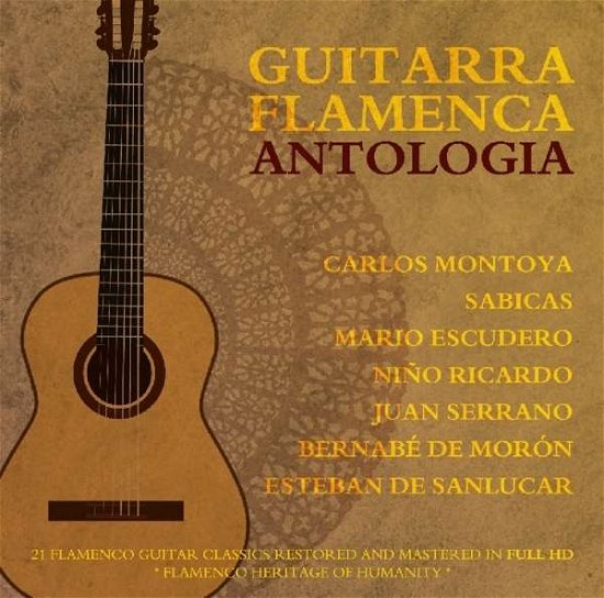 Cover for Guitarra Flamenca Antologia (CD) (2017)