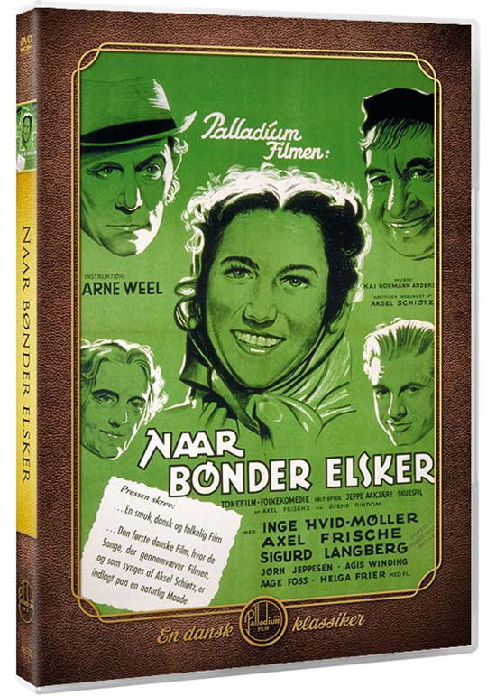 Cover for Naar BÃ¸nder Elsker · Naar Bønder Elsker (DVD) (2019)