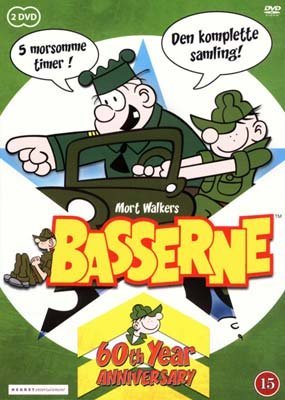 Cover for Basserne · Beetle Bailey 60th Year Annive (DVD) (2016)