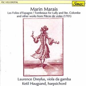 Cover for M. Marais · Gambensonaten (CD) (1996)