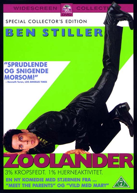 Cover for Ben Stiller · Zoolander (Otw) (DVD)