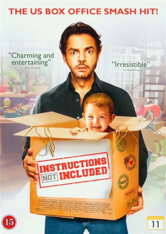 Cover for Instructions Not Included (DVD) (2014)