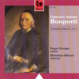 Cover for Bonporti · Invenzioni Op.X (CD) (1996)