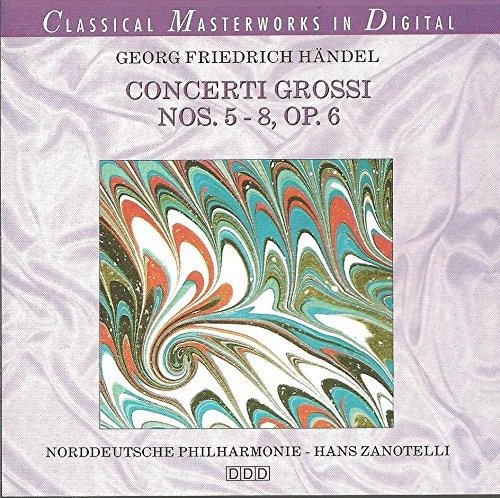 Concerti Grossi Nos. 5-8, Op. 6 - Norddeutsche Philharmonie / Zanotelli Hans - Musik - SONTEL - 7619929029325 - 20 september 1993