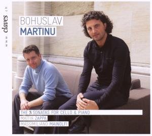 3 Sonatas For Cello And Piano - B. Martinu - Musikk - CLAVES - 7619931280325 - 2008
