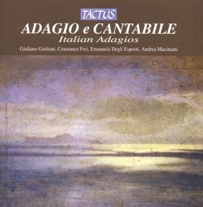 Italian Adagios - Vivaldi / Giuliani / Frei / Esposti / Macinanti - Musik - TACTUS - 8007194104325 - 8. april 2008
