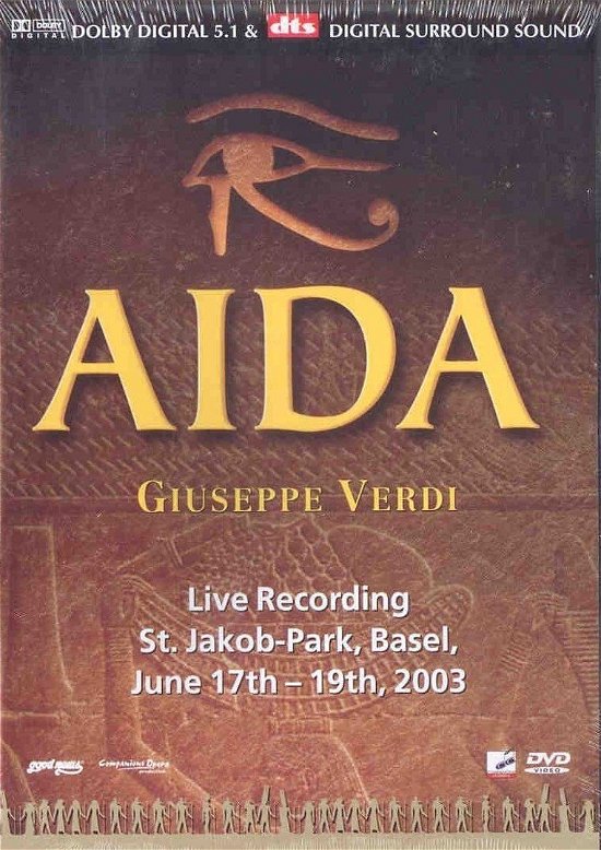Cover for Giuseppe Verdi · Aida Live Recording (DVD) (2003)