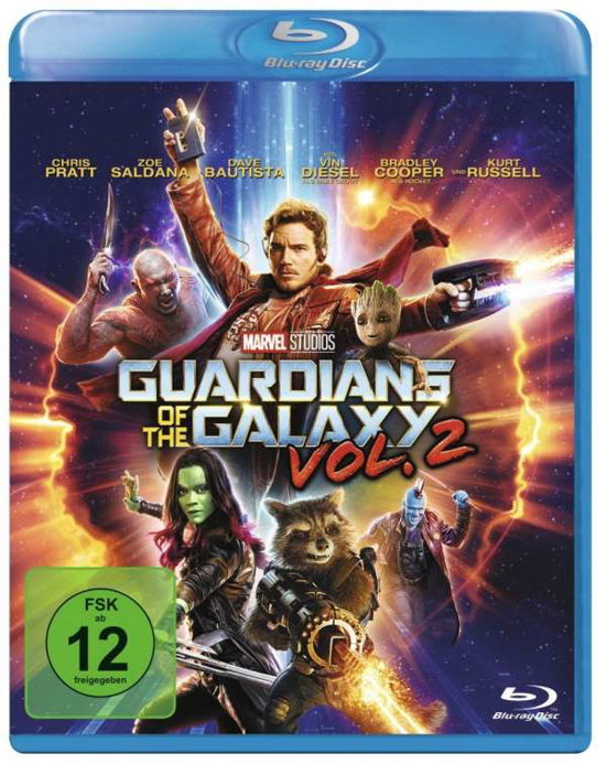 Cover for Guardians of the Galaxy Vol. 2 BD (Blu-Ray) (2017)