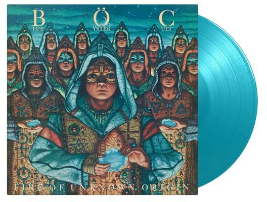 Cover for Blue Oyster Cult · Fire Of Unknown Origin (Ltd. Turquoise Vinyl) (LP) [Coloured edition] (2020)