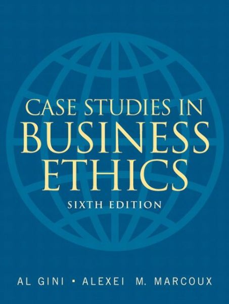 Cover for Al Gini · Case Studies in Business Ethics (Paperback Book) (2008)