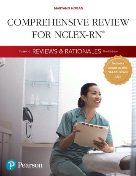 Cover for Mary Ann Hogan · Pearson Reviews &amp; Rationales: Comprehensive Review for NCLEX-RN - Hogan, Pearson Reviews &amp; Rationales Series (Paperback Book) (2017)