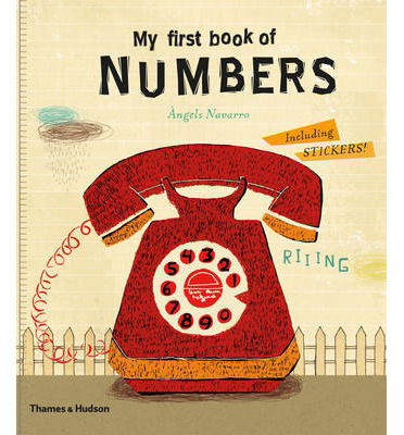 My First Book of Numbers - Angels Navarro - Boeken - Thames & Hudson Ltd - 9780500650325 - 7 april 2014