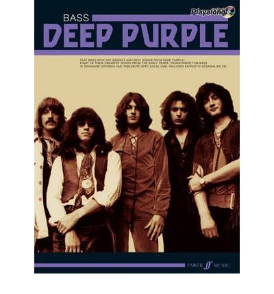 Cover for Deep Purple · Deep Purple Authentic Bass Playalong - Authentic Playalong (Book) (2008)