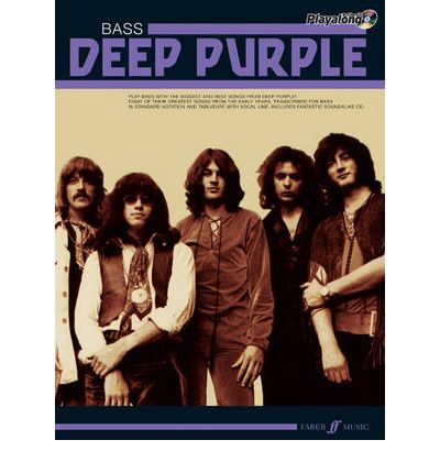 Deep Purple Authentic Bass Playalong - Authentic Playalong - Deep Purple - Books - Faber Music Ltd - 9780571531325 - May 2, 2008