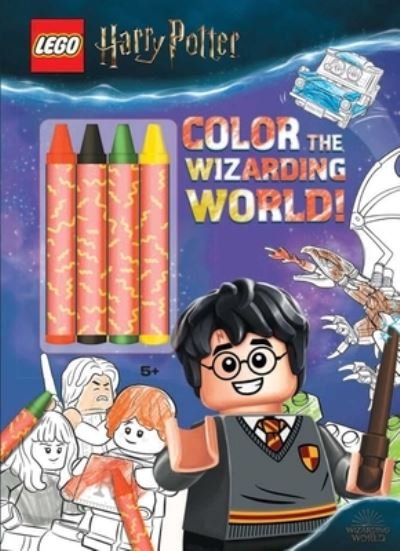 Cover for AMEET Publishing · LEGO Harry Potter Color the Wizarding World (Paperback Book) (2021)