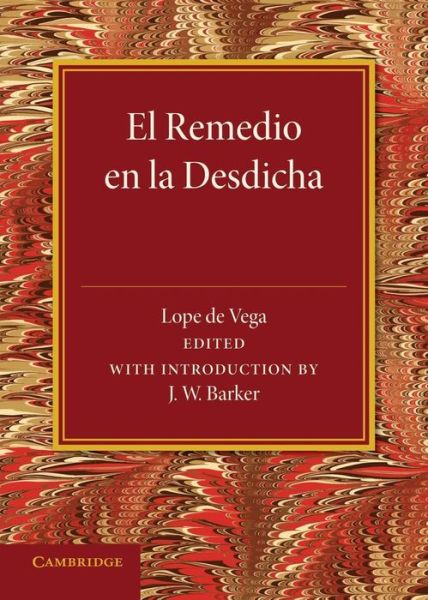 El remedio en la desdicha - Lope De Vega - Books - Cambridge University Press - 9781107629325 - March 6, 2014