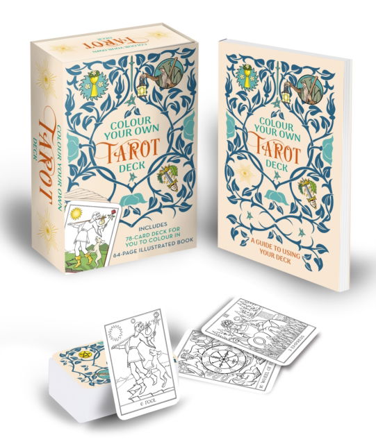 Alice Ekrek · Colour Your Own Tarot Book & Card Deck: Includes 78 cards to colour in and a 64-page book - Arcturus Oracle Kits (Taschenbuch) (2024)