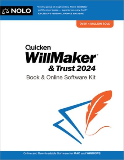 Cover for Editors of Nolo · Quicken Willmaker and Trust 2024 (Bog) (2023)