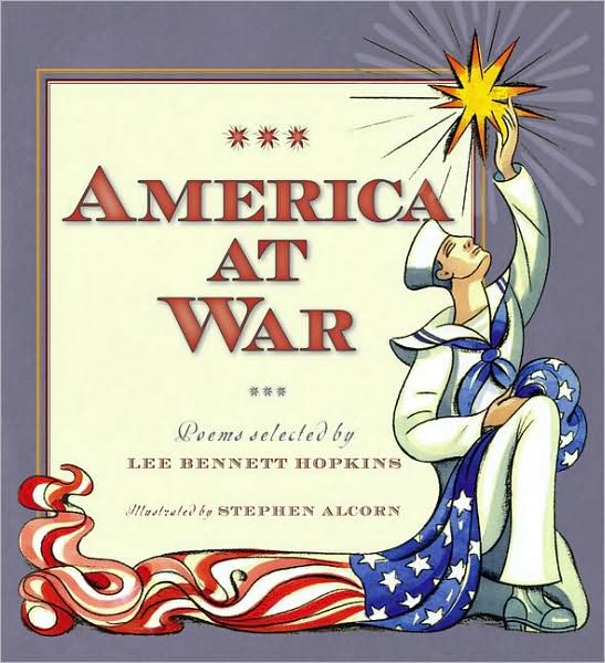 Cover for Lee Bennett Hopkins · America at War: Poems Selected by Lee Bennett Hopkins (Hardcover Book) (2008)