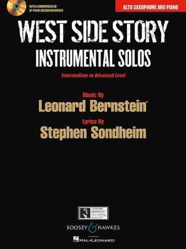 Cover for Leonard Bernstein · West Side Story: Instrumental Solos (Alto Saxophone and Piano) (Bok) [Pck Pap/co edition] (2013)