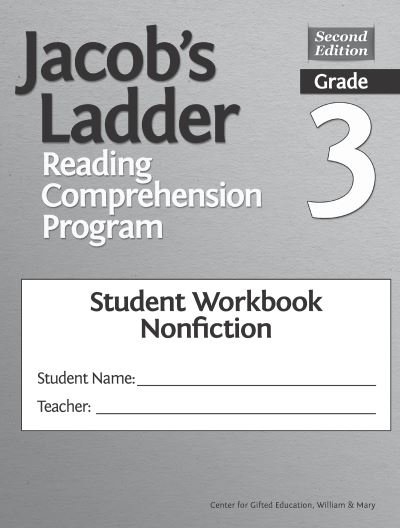 Cover for Clg Of William And Mary / Ctr Gift Ed · Jacob's Ladder Reading Comprehension Program: Grade 3, Student Workbooks, Nonfiction, (Set of 5) (Paperback Bog) (2017)