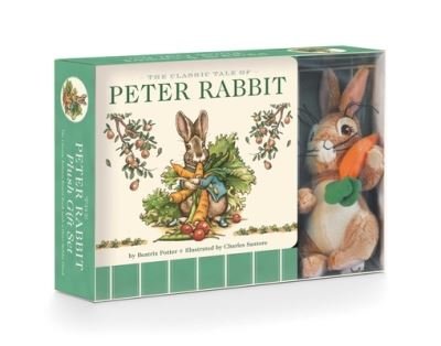 Cover for Beatrix Potter · The Peter Rabbit Plush Gift Set (The Revised Edition): Includes the Classic Edition Board Book + Plush Stuffed Animal Toy Rabbit Gift Set (Bok) (2023)