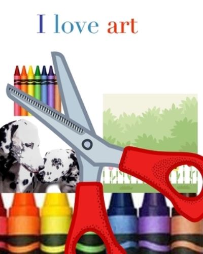 Cover for Sir Michael Huhn · I love art mixed medium creative blank coloring book 324 pages 8x10 (Paperback Book) (2020)