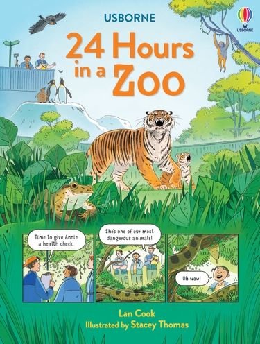 Cover for Lan Cook · 24 Hours in a Zoo - 24 Hours In... (Hardcover Book) (2023)