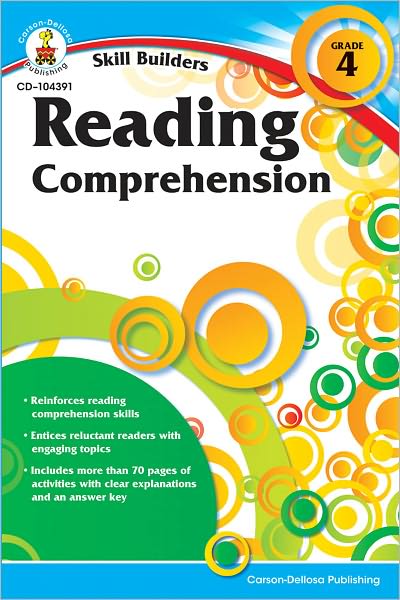 Reading Comprehension, Grade 4 - Carson-dellosa Publishing - Książki - Carson Dellosa Publishing Company - 9781936023325 - 3 stycznia 2011