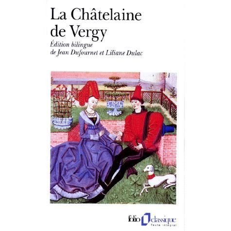 Cover for Anonyme · La chatelaine de Vergy (Pocketbok) (1994)