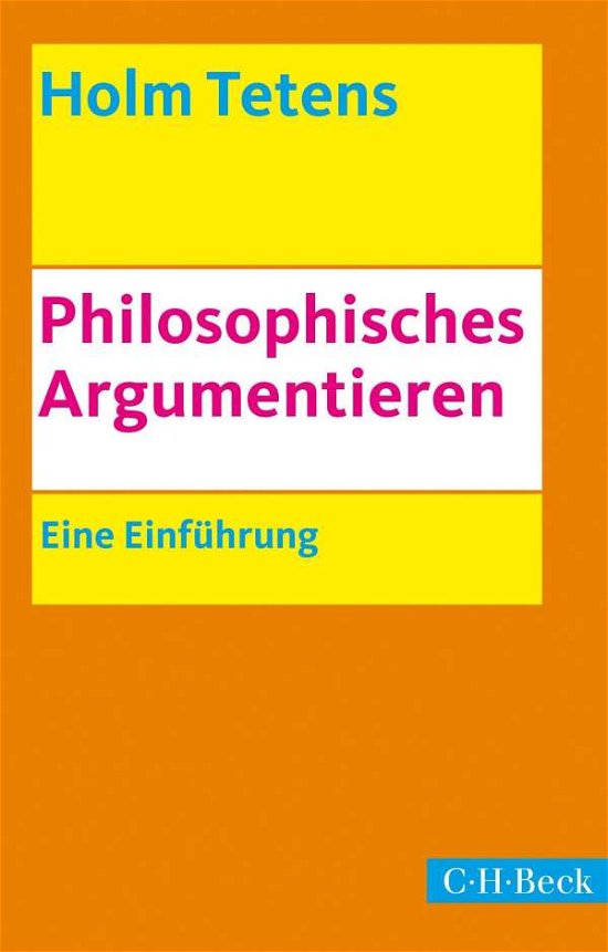 Cover for Tetens · Philosophisches Argumentieren (Bok)