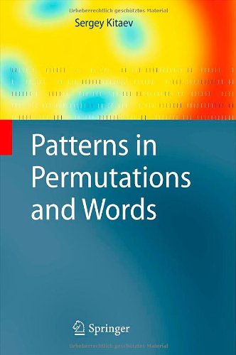 Cover for Sergey Kitaev · Patterns in Permutations and Words - Monographs in Theoretical Computer Science. An EATCS Series (Hardcover Book) [2011 edition] (2011)