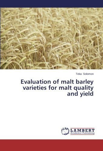 Cover for Teka Solomon · Evaluation of Malt Barley Varieties  for Malt Quality and Yield (Paperback Bog) (2014)