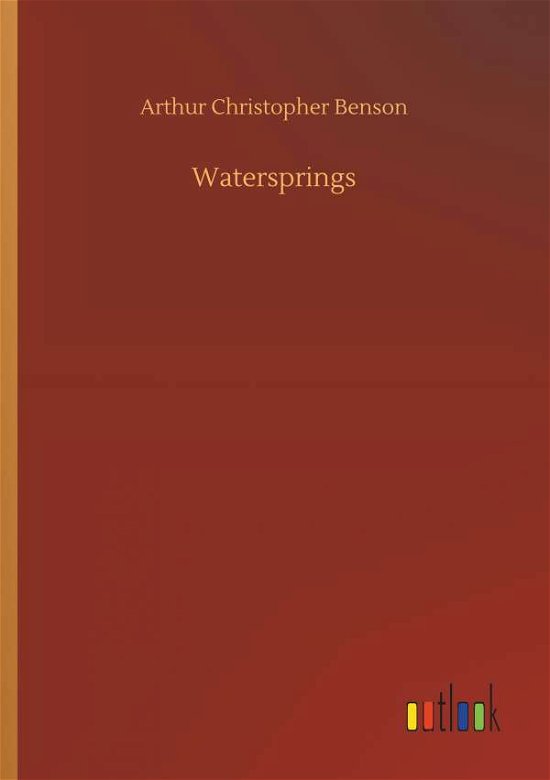 Cover for Benson · Watersprings (Book) (2019)