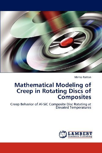 Cover for Minto Rattan · Mathematical Modeling of Creep in Rotating Discs of Composites: Creep Behavior of Al-sic Composite Disc Rotating at Elevated Temperatures (Paperback Book) (2012)