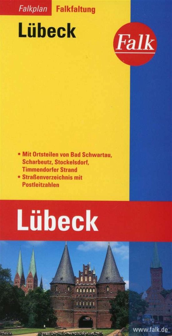 Cover for Mair-Dumont · Falkplan: Lübeck (Hardcover Book) (2016)