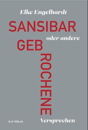 Cover for Engelhardt · Sansibar oder andere gebroch (Book)