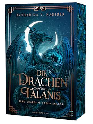 Cover for Katharina V. Haderer · Die Drachen von Talanis 1 (Blue Scales &amp; Green Scales) (Book) (2024)