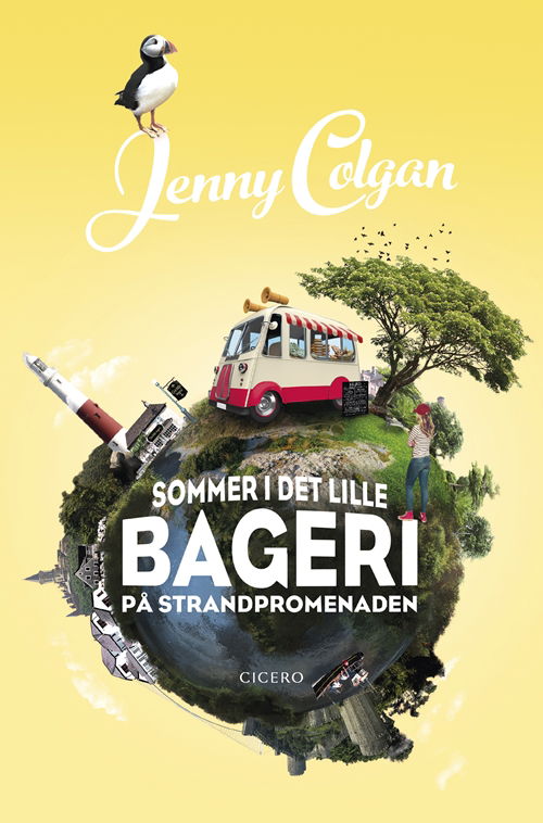 Det lille bageri-bøgerne: Sommer i det lille bageri på strandpromenaden - Jenny Colgan - Kirjat - Cicero - 9788763859325 - torstai 23. toukokuuta 2019