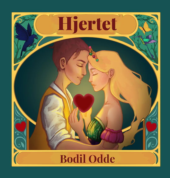 Cover for Bodil Odde · Hjertet (Hardcover Book) [1st edition] (2025)