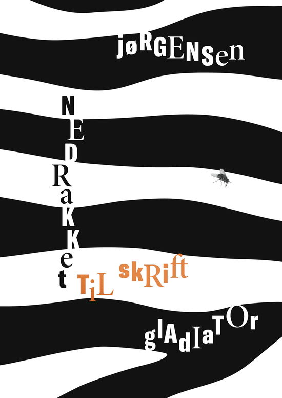 Cover for Hans Otto Jørgensen · Nedrakket til skrift (Sewn Spine Book) [1.º edición] (2019)