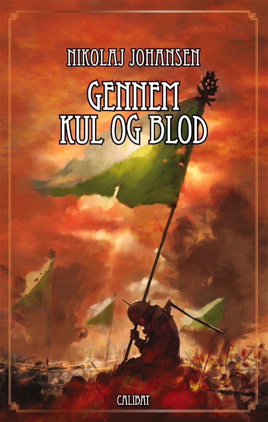 Cover for Nikolaj Johansen · Gennem kul og blod (Paperback Book) [1st edition] (2019)
