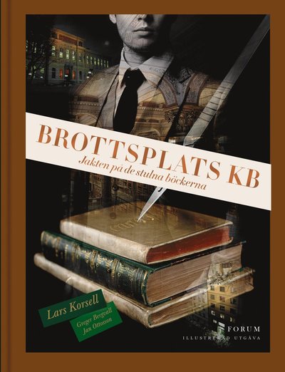 Cover for Lars Korsell · Brottsplats KB: Jakten på de stulna böckerna (illustrerad utgåva) (Map) (2023)