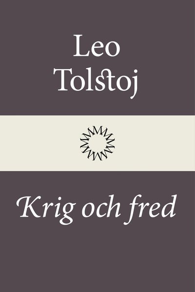 Cover for Leo Tolstoj · Krig och fred (Gebundesens Buch) (2022)