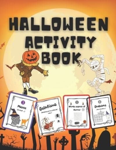 Cover for Mick Turner · Halloween Activity Book (Paperback Book) (2020)