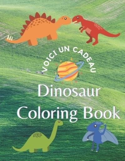 Cover for Hb Publishing · Dinosaur Coloring Book for Kids (Pocketbok) (2021)