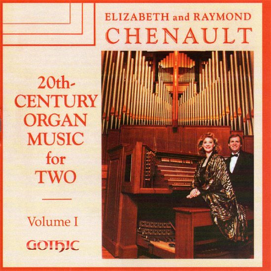 Cover for Rutter / Chenault,elizabeth &amp; Chenault,raymond · 20th Century Organ Music for Two 1 (CD) (1993)