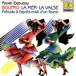 Cover for Seiji Ozawa · Ravel: Bolero &amp; La Valse Debussy: La Mer &amp; Prelu (CD) (1989)